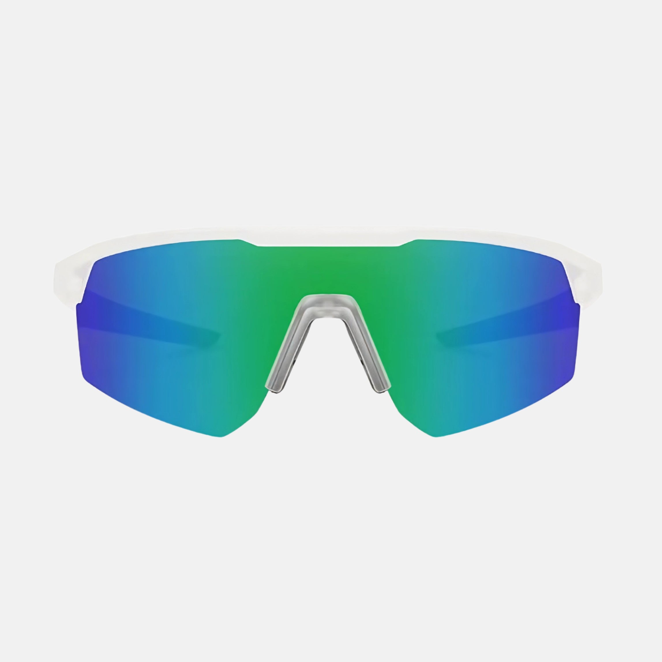 oculos astro esportivo verde espelhado frente