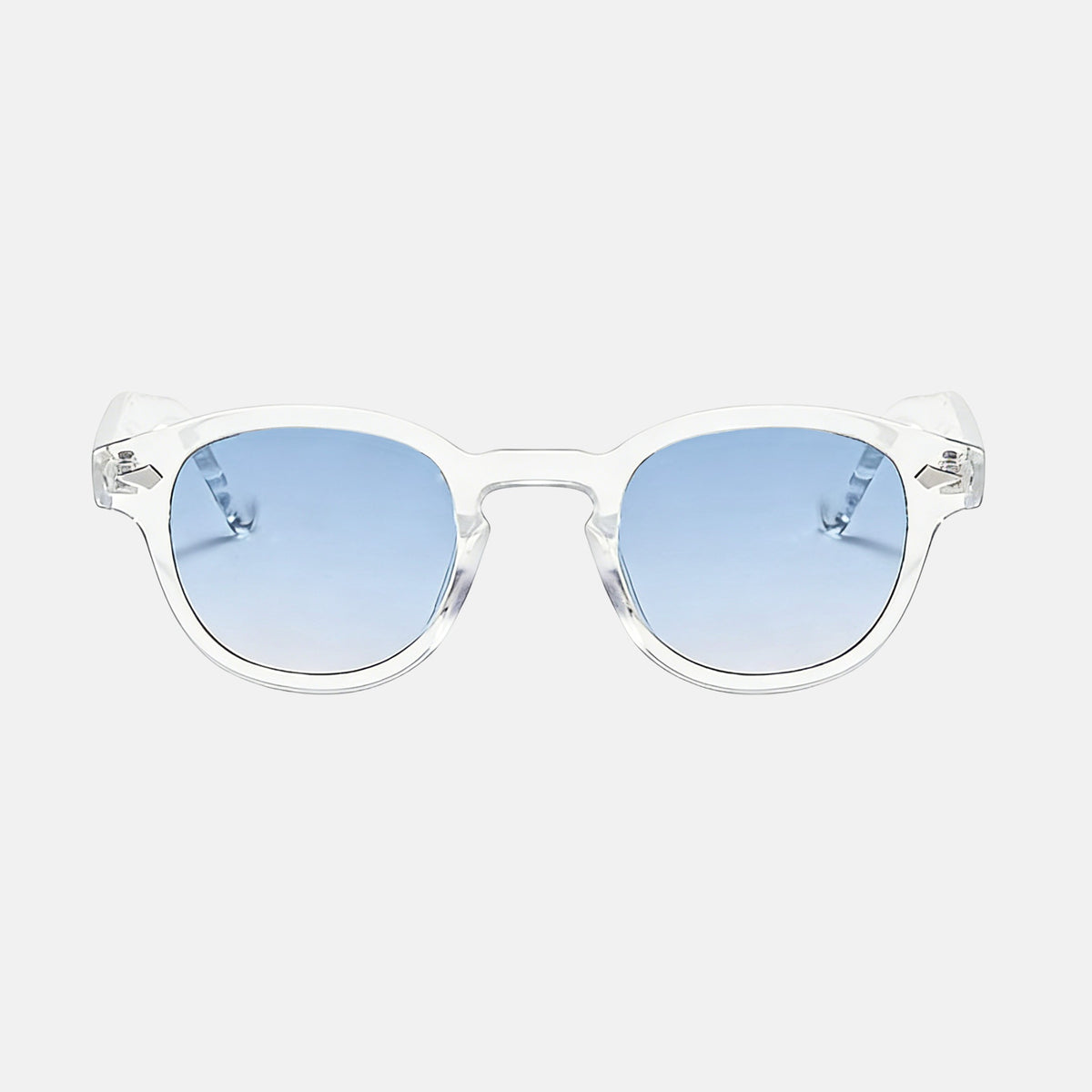 oculos axel blue edicao limitada transparente azul frente
