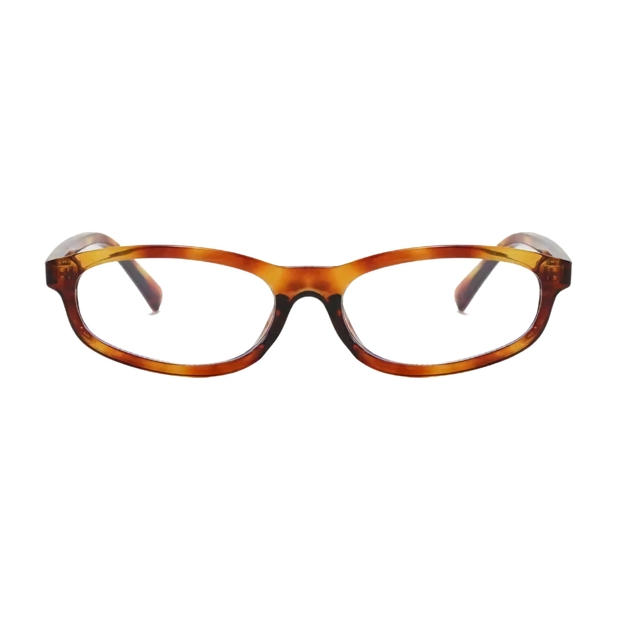 oculos bari anti luz azul leopardo frente