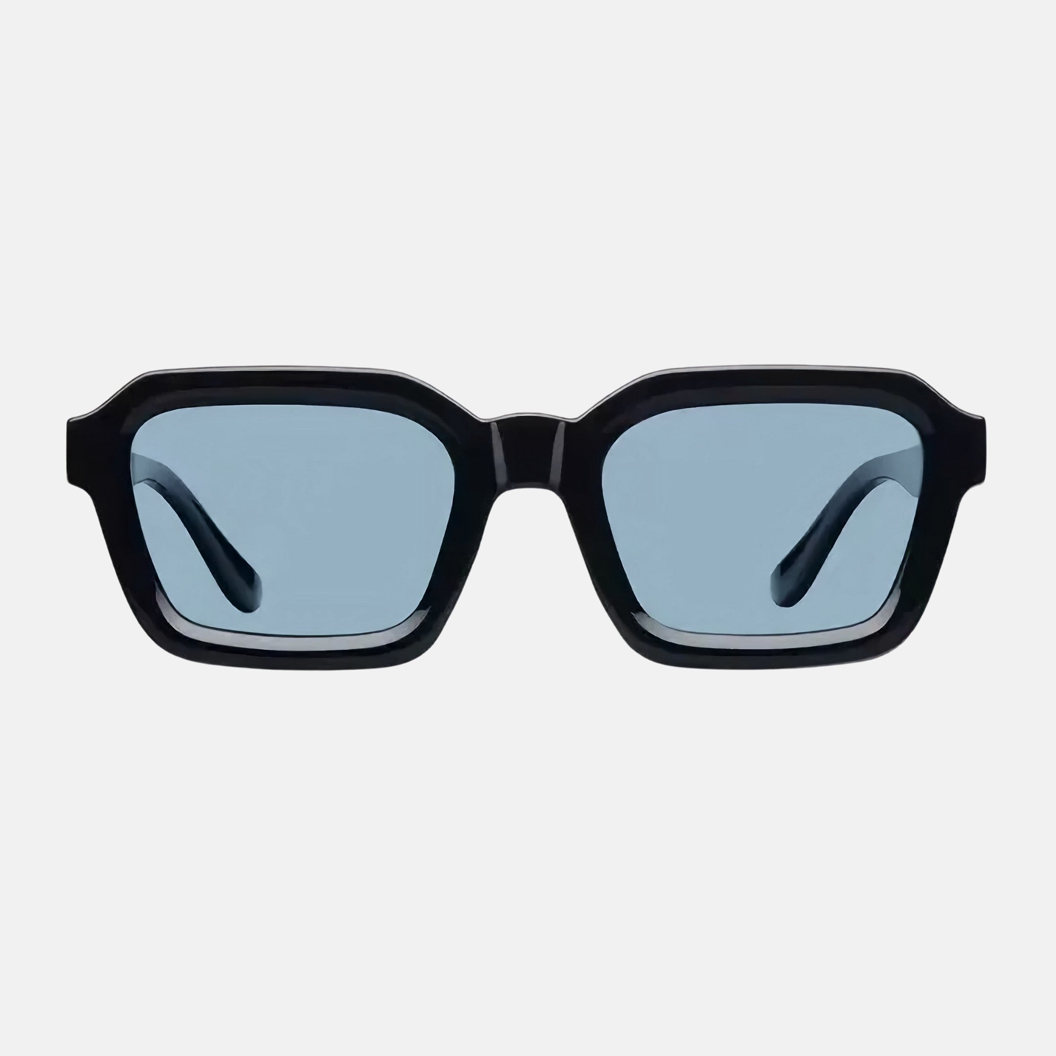 oculos cruz sol azul frente