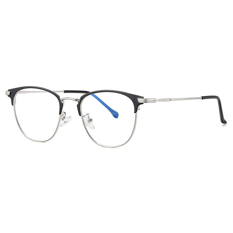 oculos cusco anti luz azul prata perfil