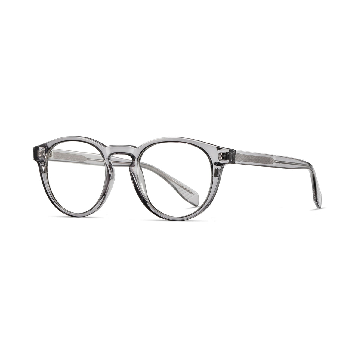 oculos jax clip on cinza perfil