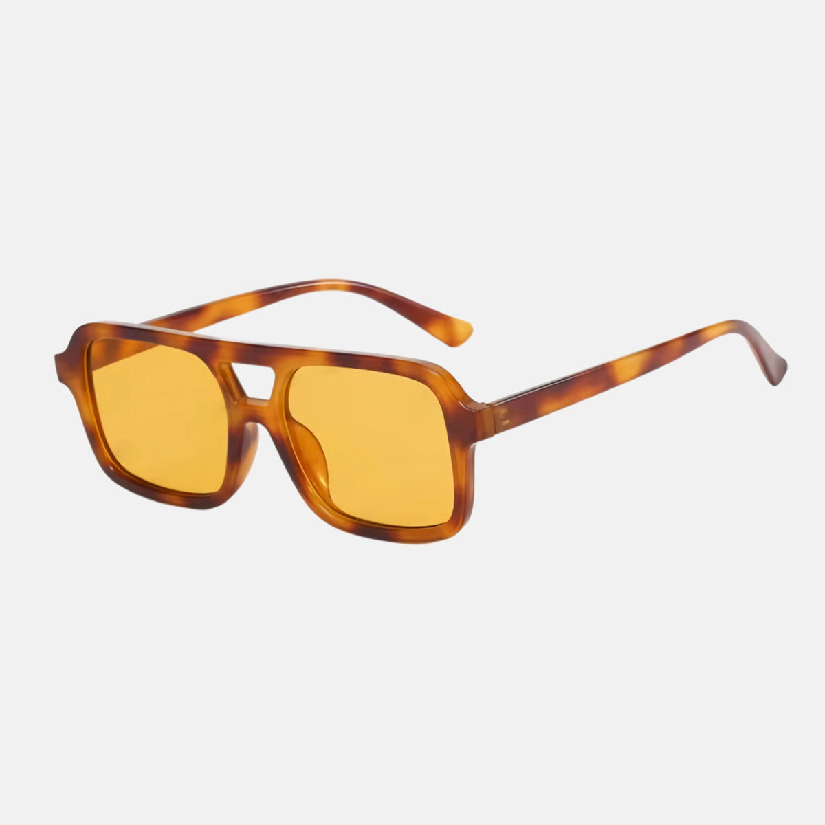 oculos koa sol preto laranja frente