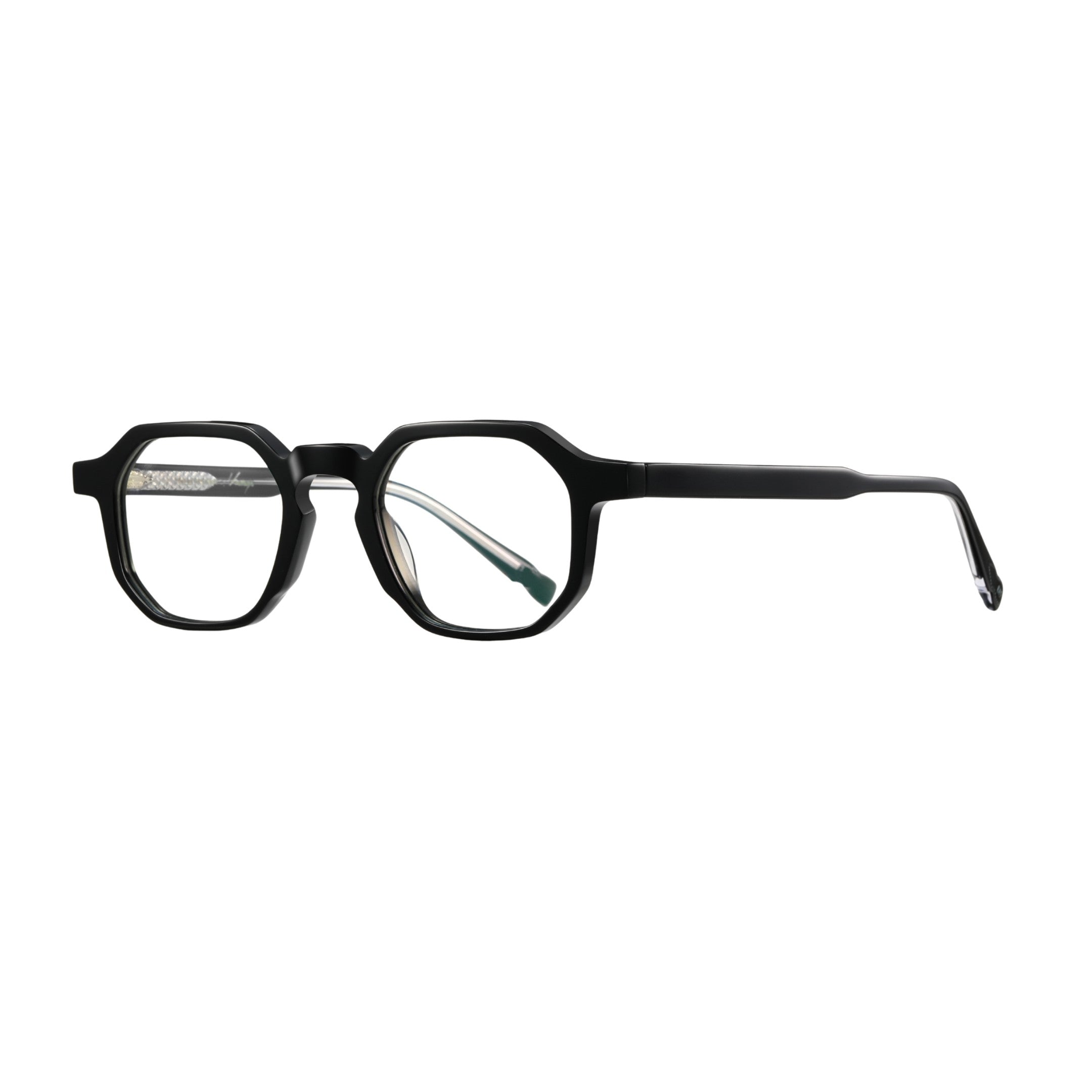 oculos kos anti luz azul preto perfil