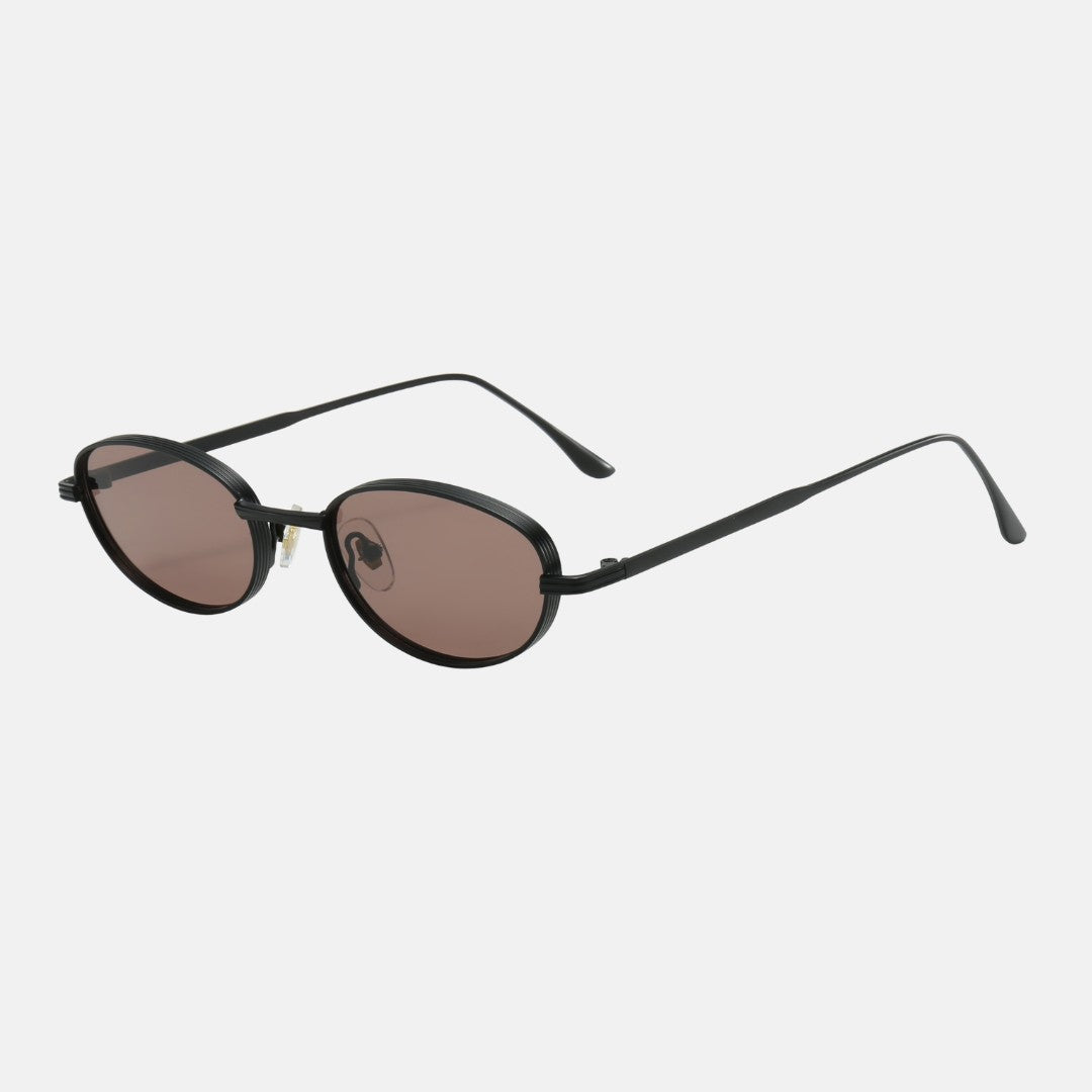 oculos lux sol marrom perfil