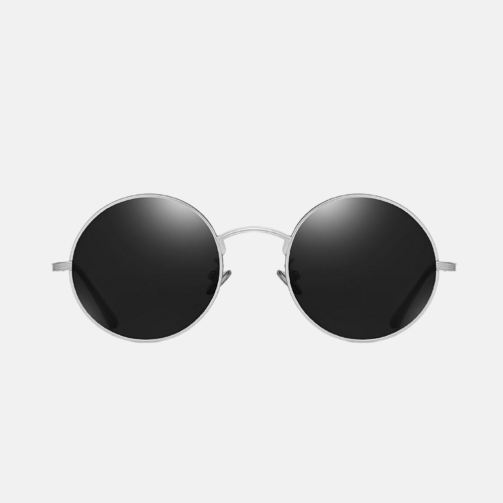 oculos mello sol prata frente
