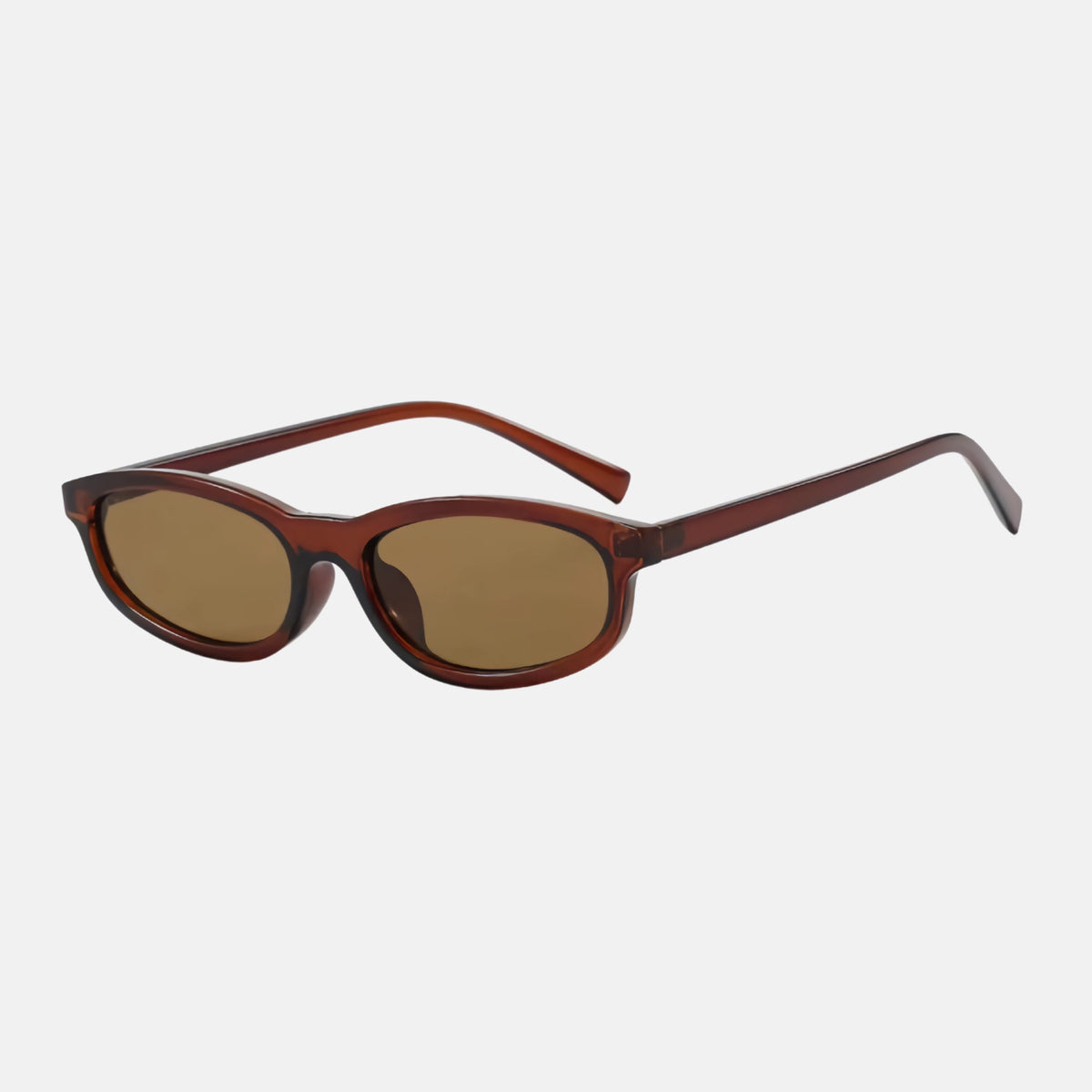 oculos mira sol marrom perfil