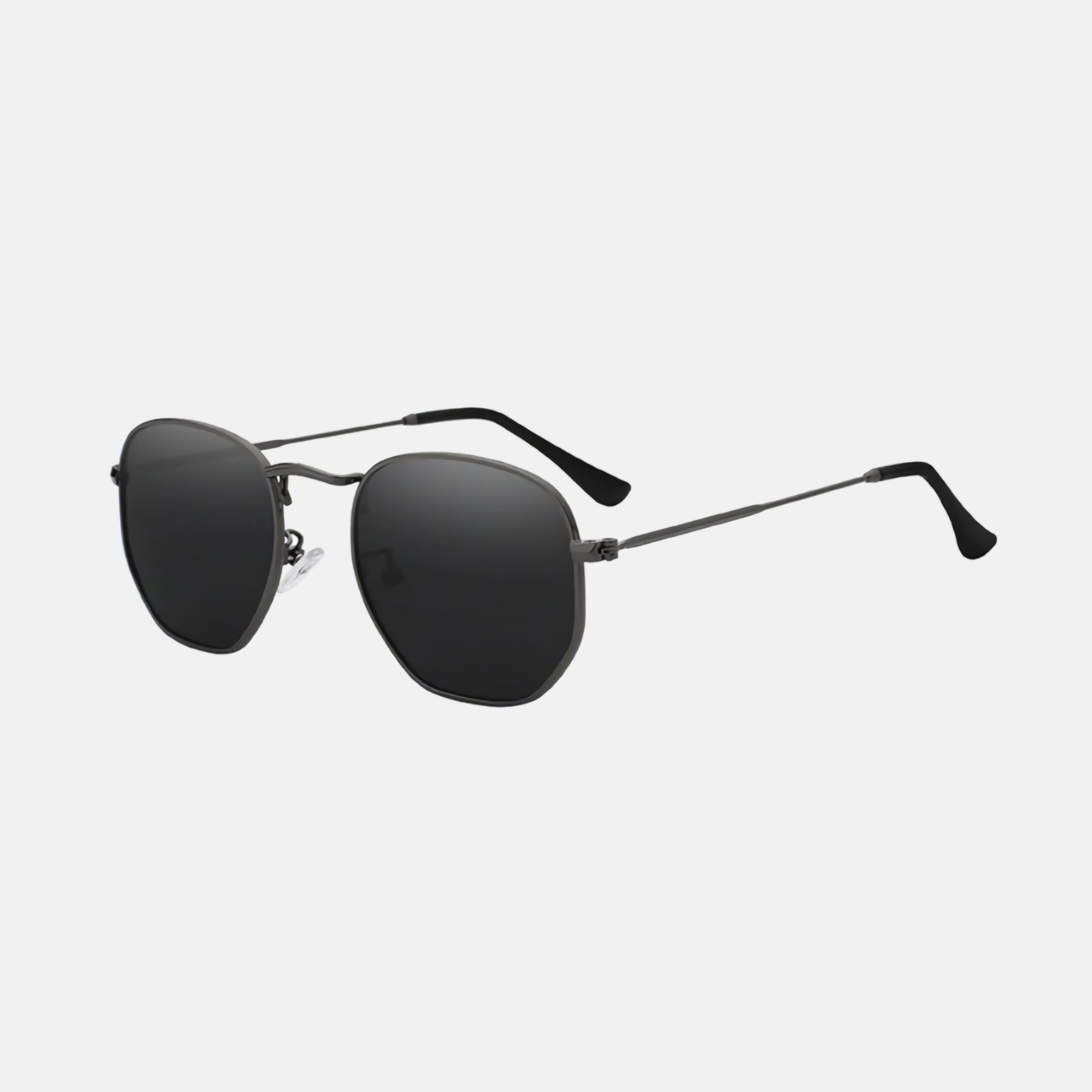 oculos olsson sol preto com preto perfil