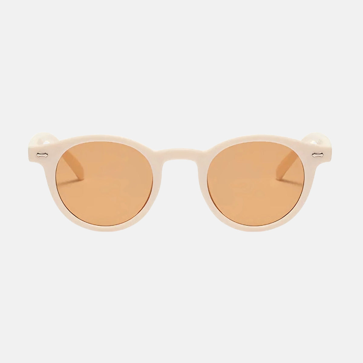 oculos otto sol creme frente