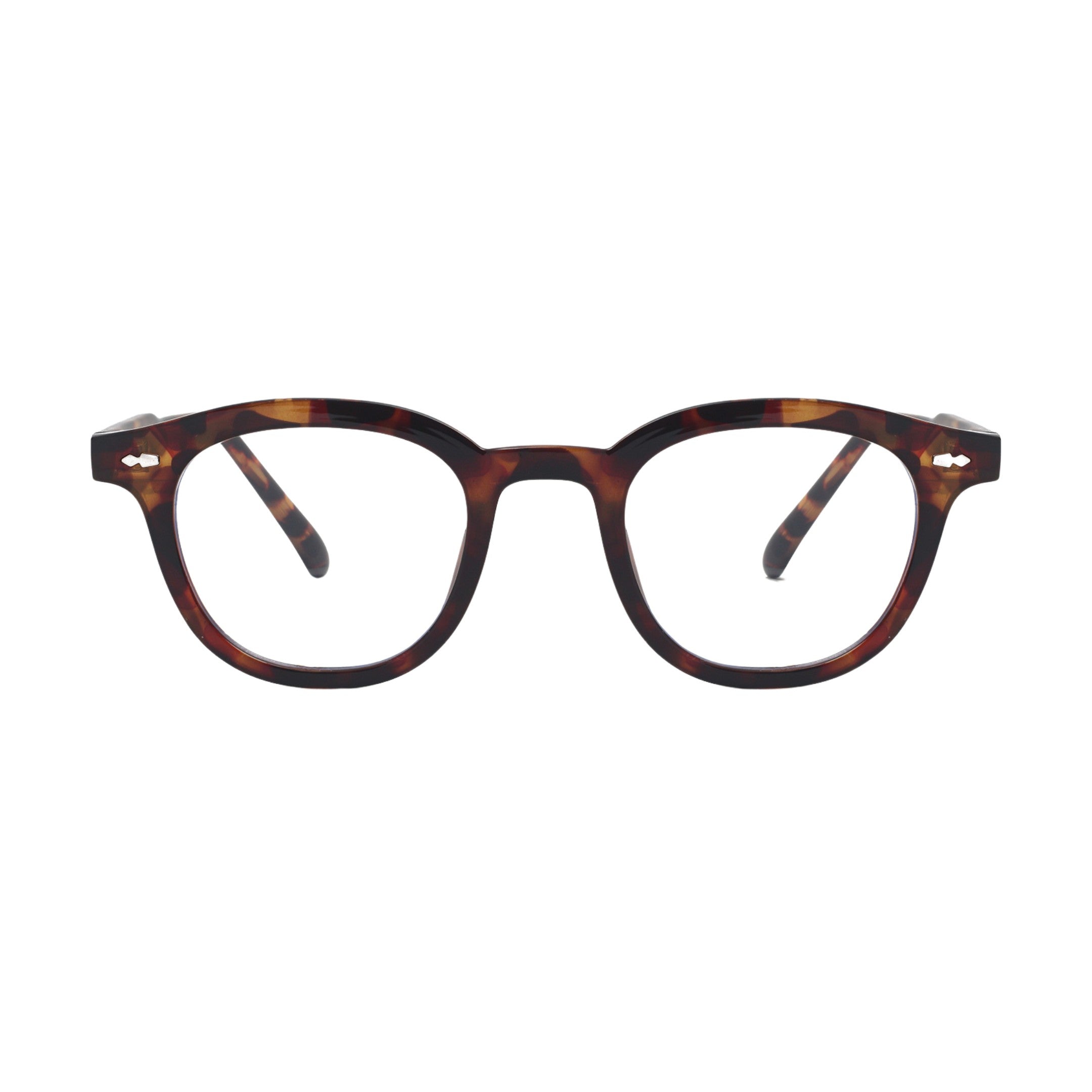 oculos rivo anti luz azul leopardo frente