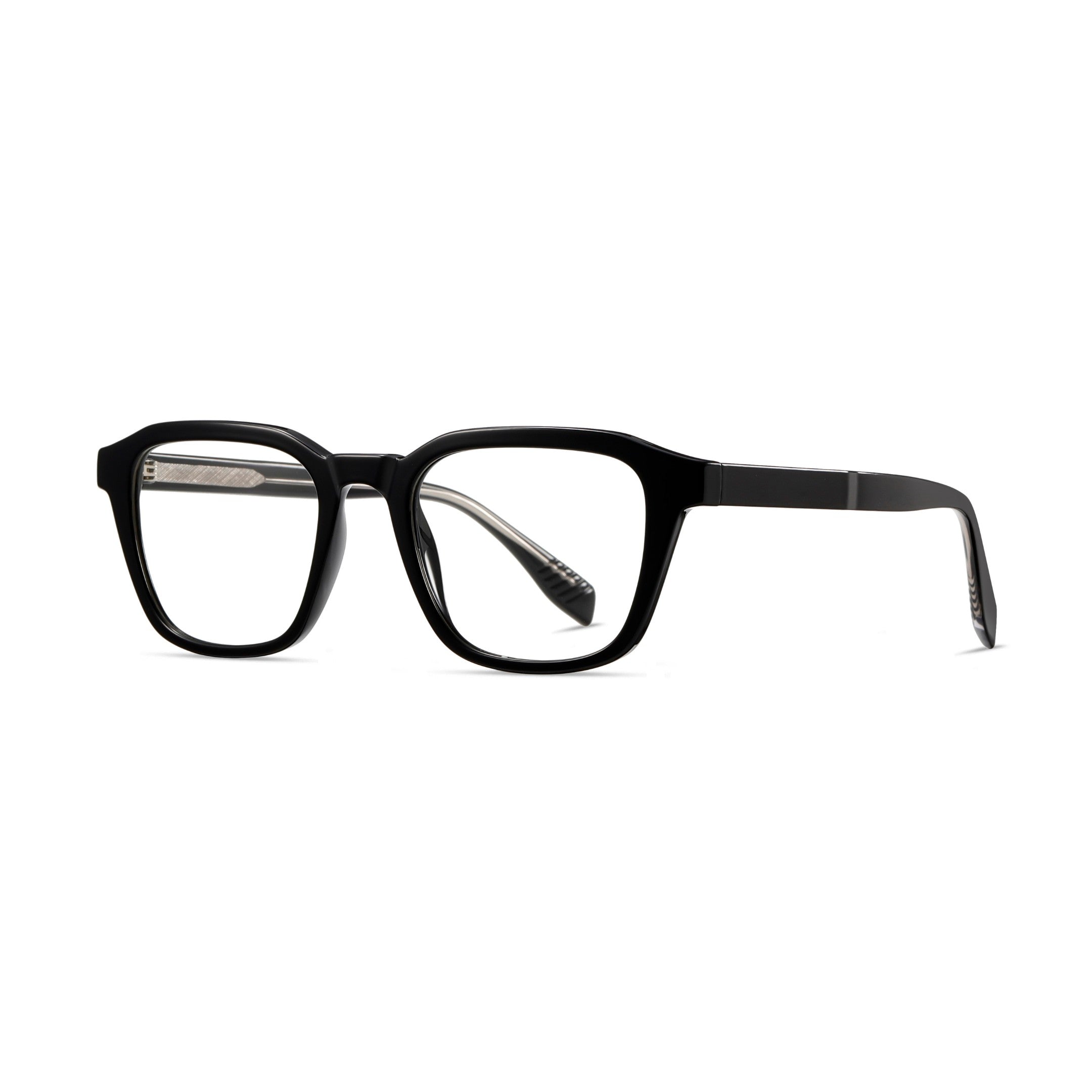 oculos soren clip on preto perfil