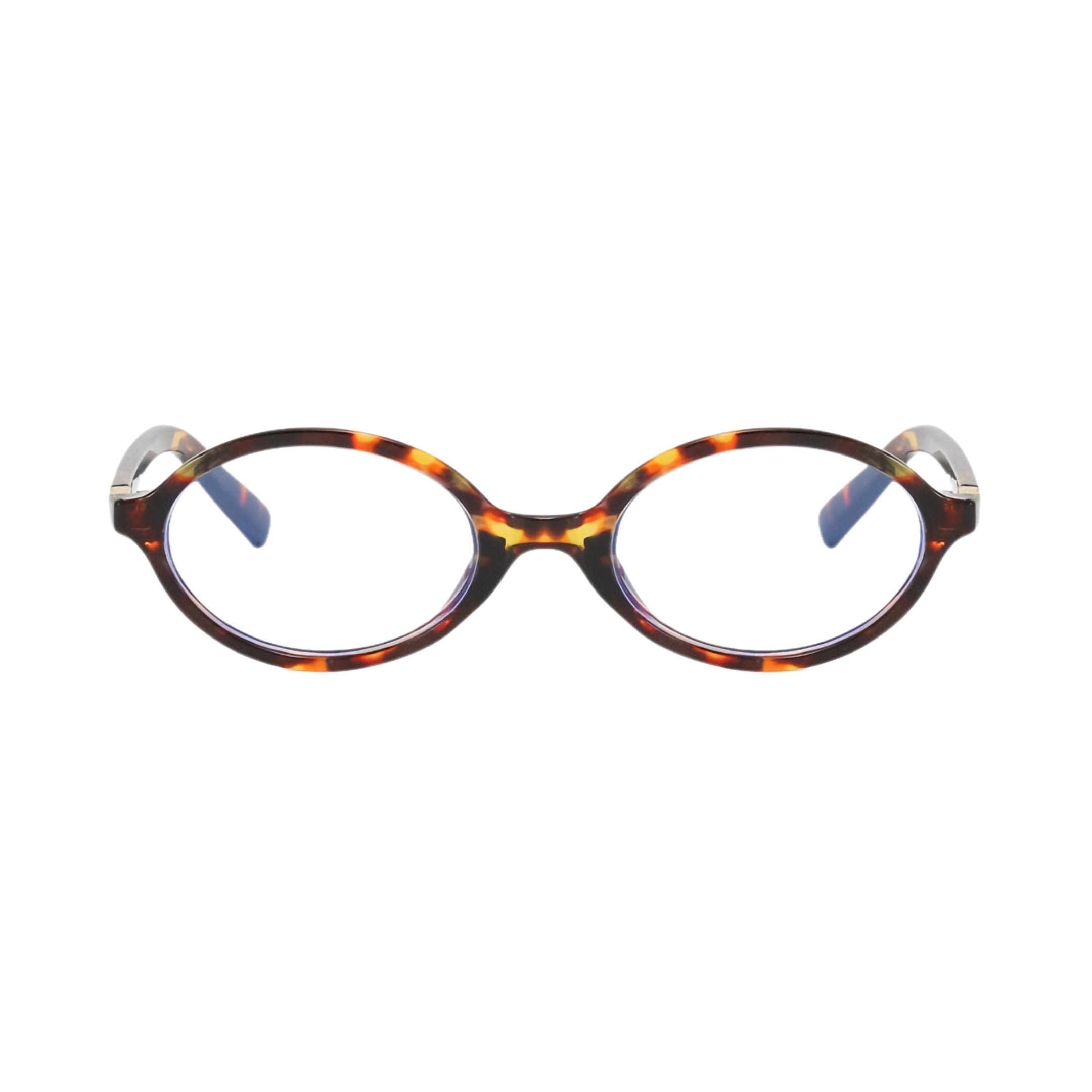 oculos soria anti luz azul leopardo frente