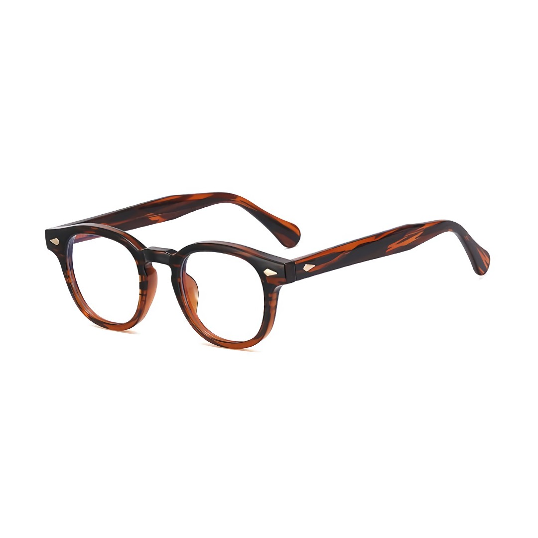 oculos wallis anti luz azul marrom perfil