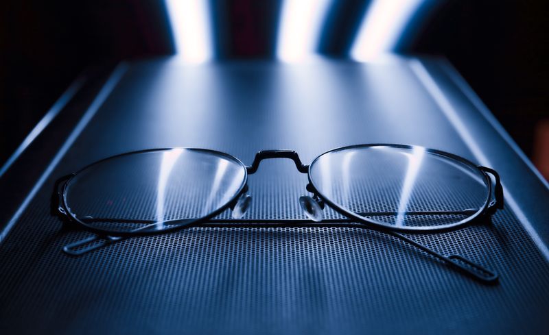 ClearView Classic Rectangle Blue Light Glasses Product