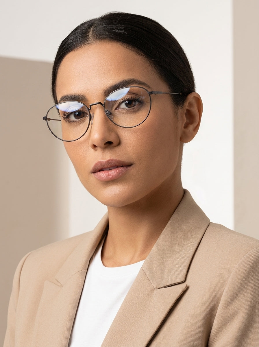 ClearView Classic Rectangle Blue Light Glasses