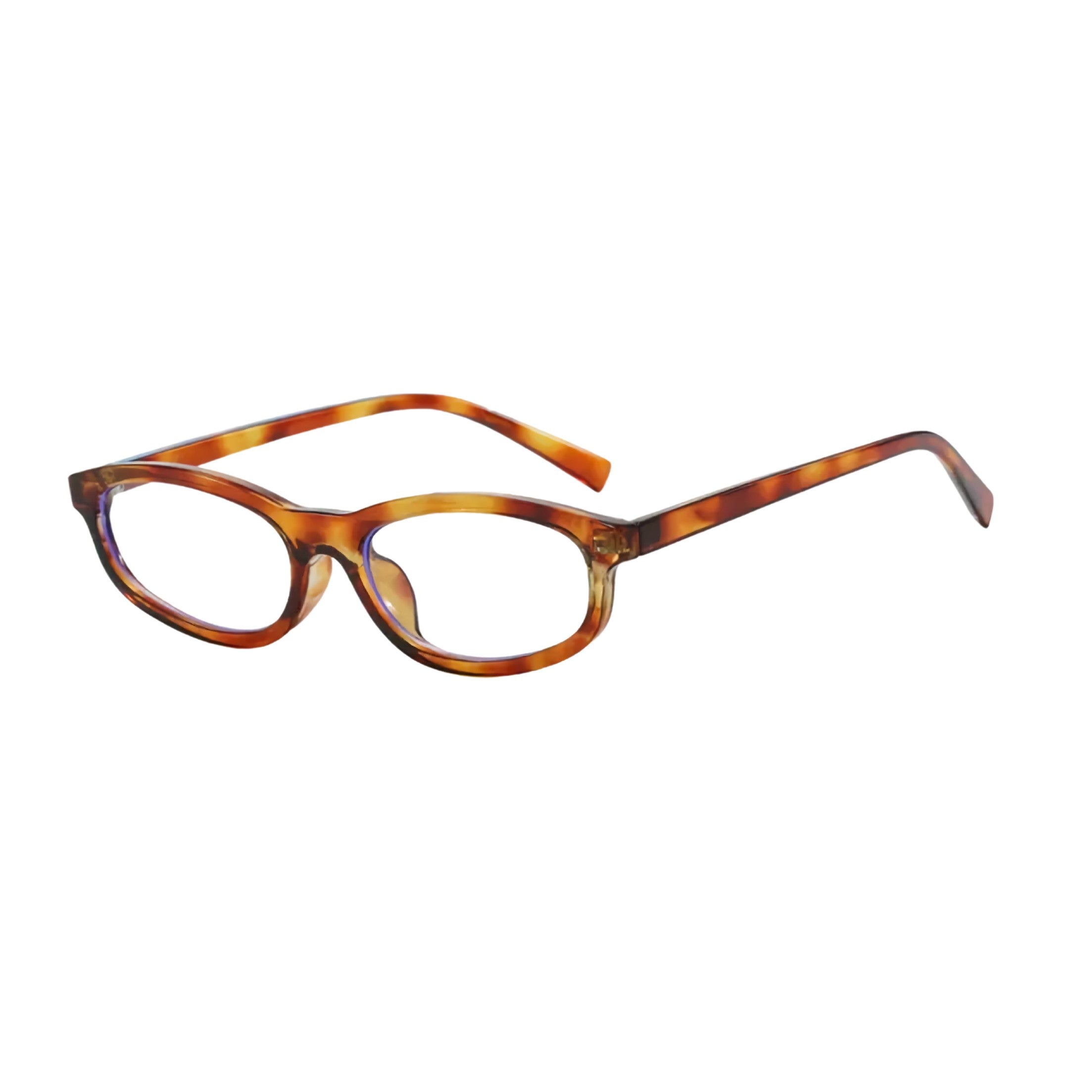 oculos bari anti luz azul leopardo perfil