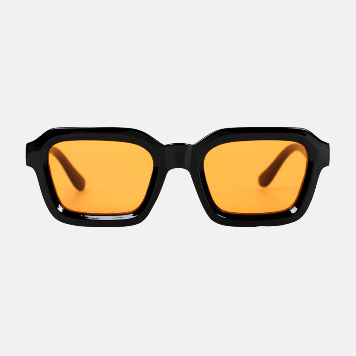 oculos cruz sol amarelo frente