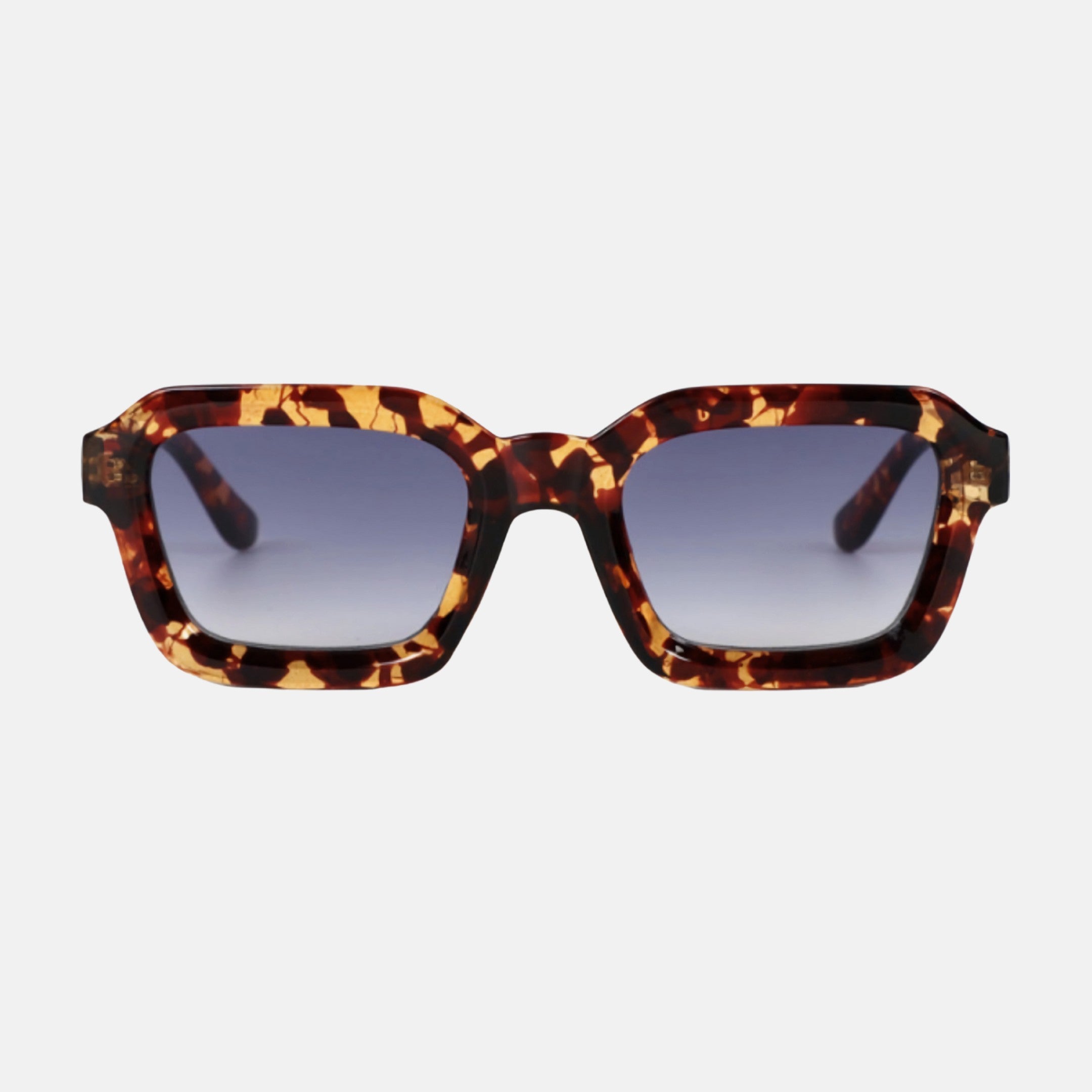 oculos cruz sol leopardo frente