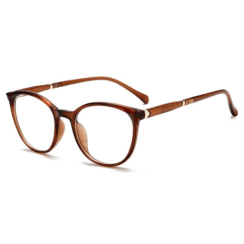 oculos dublin anti luz azul marrom perfil