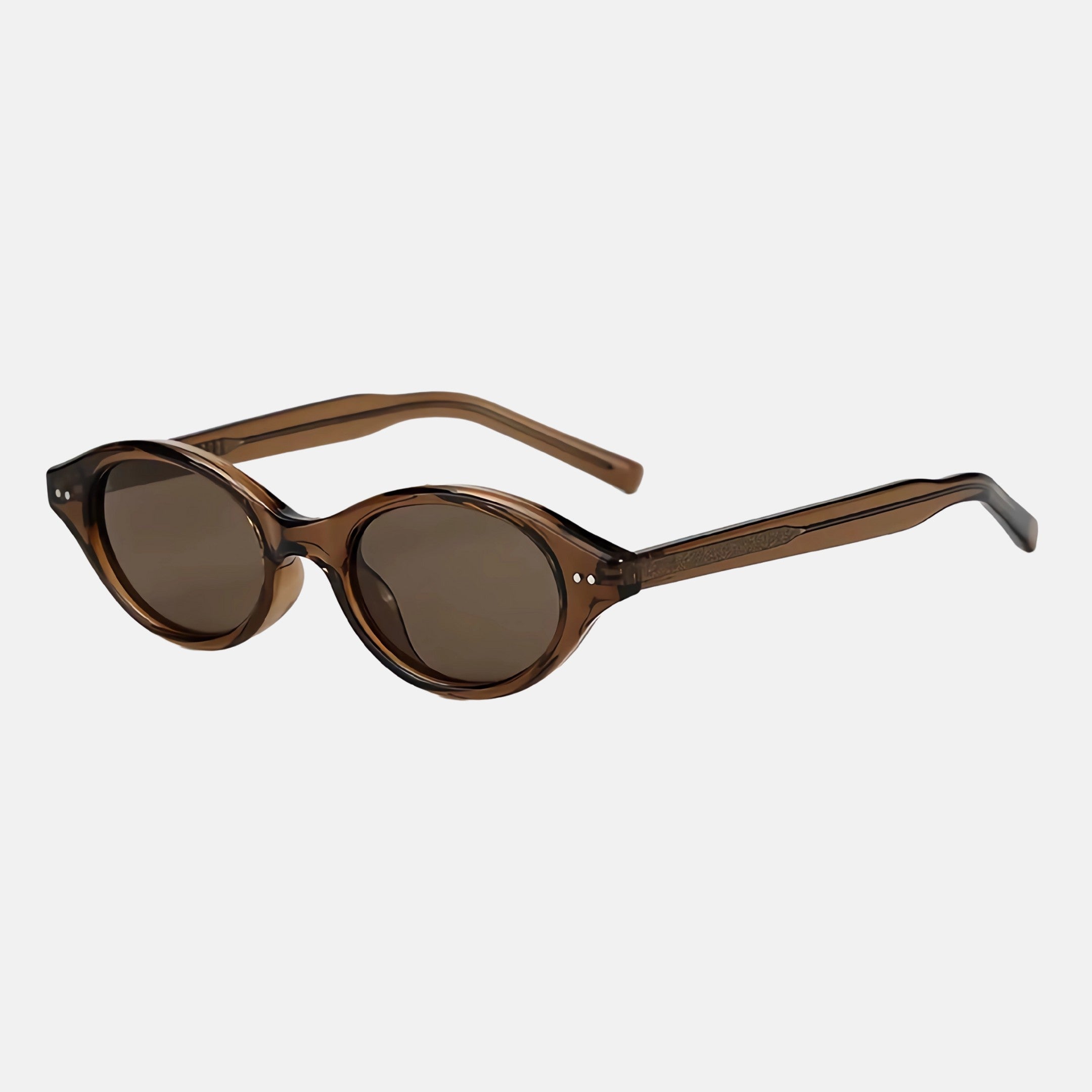 oculos gaia sol marrom perfil