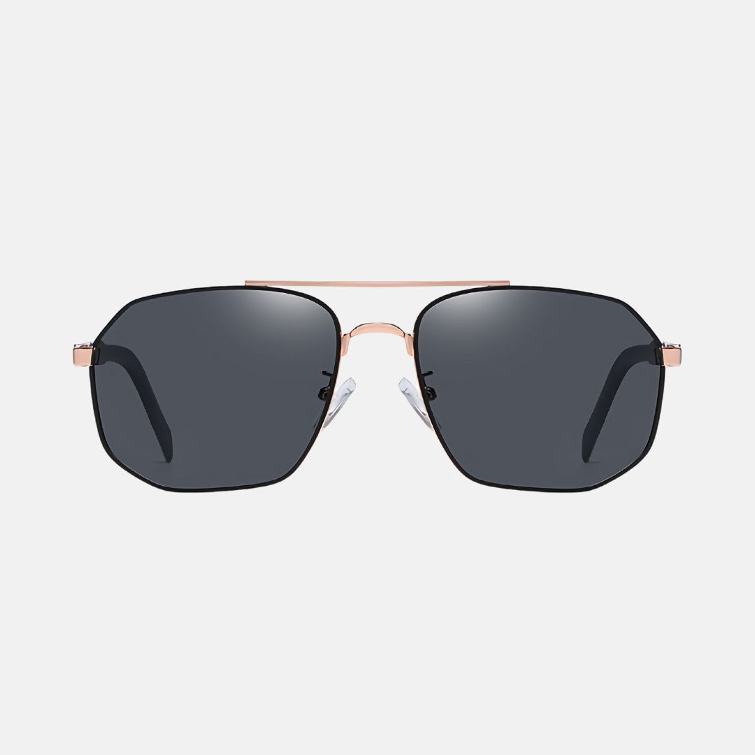 oculos kelm sol dourado frente