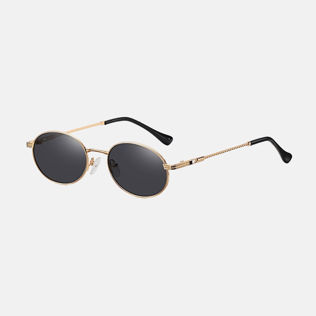 oculos kian sol dourado preto perfil