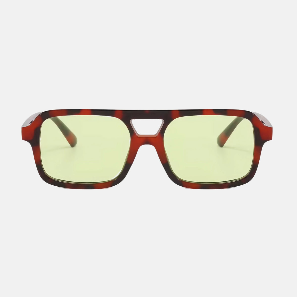 oculos koa sol verde escuro frente