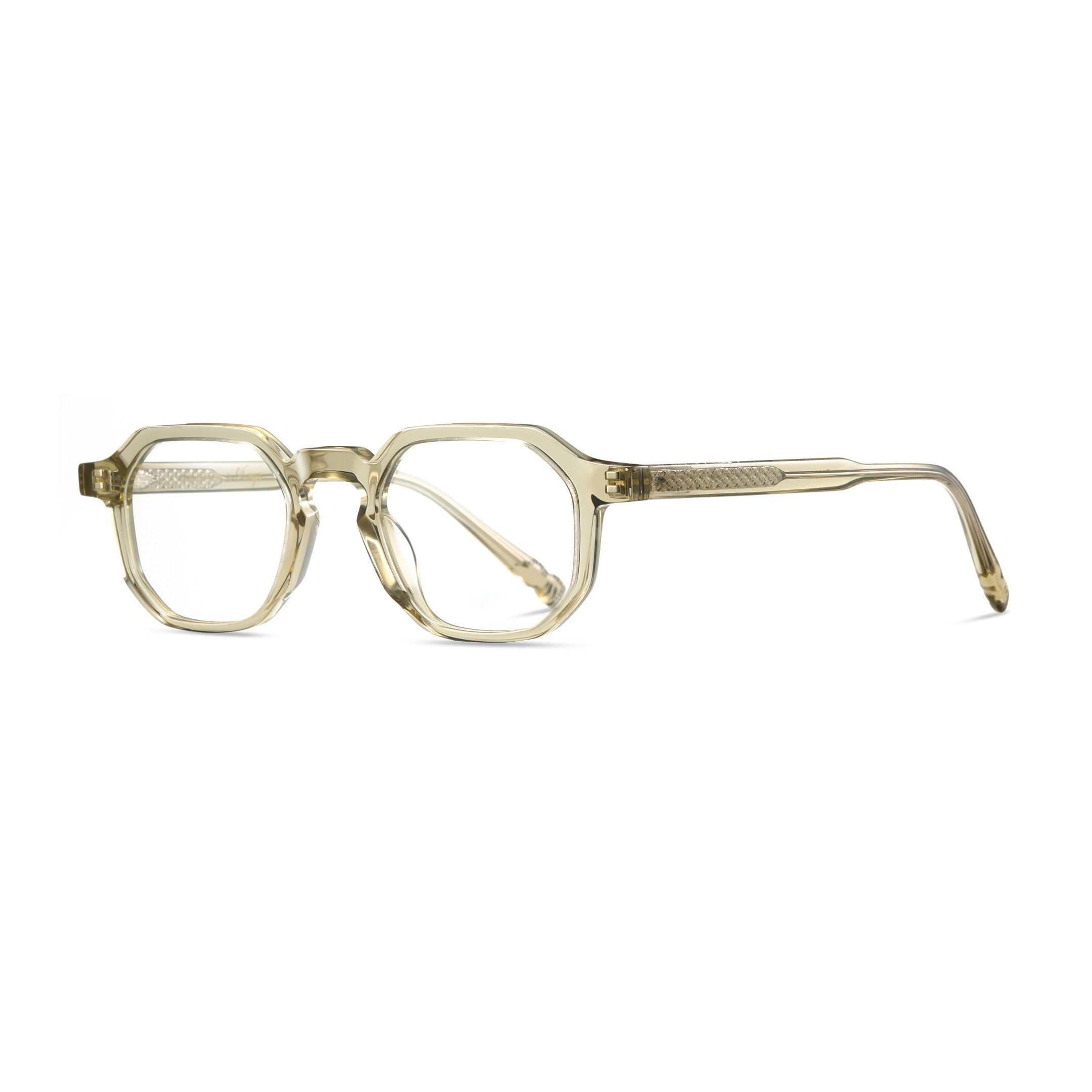 oculos kos anti luz azul verde claro perfil