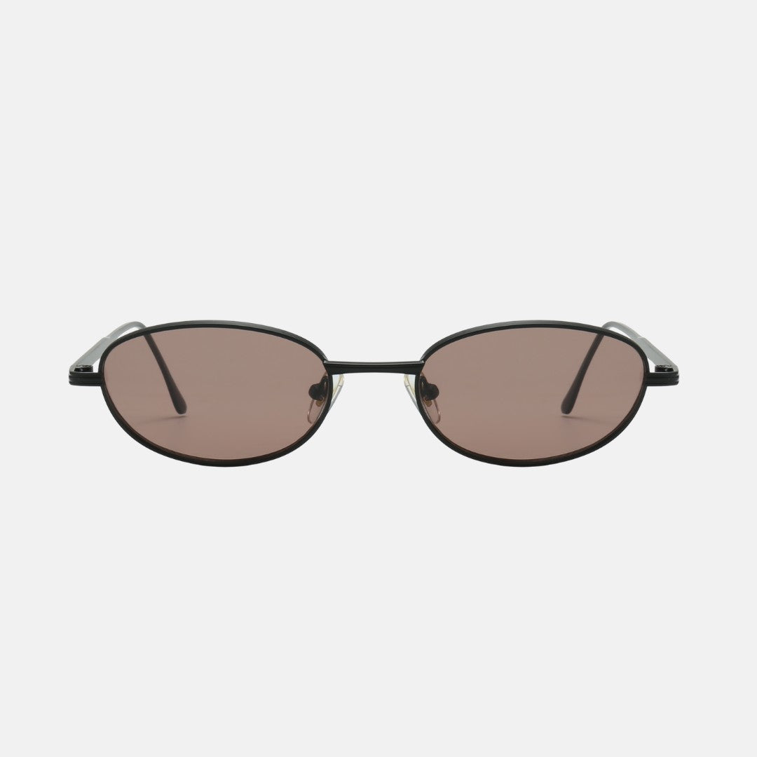 oculos lux sol marrom frente