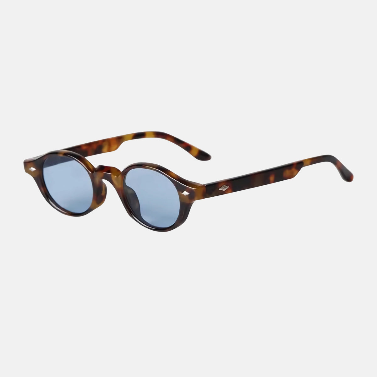 oculos maro sol leopardo azul perfil