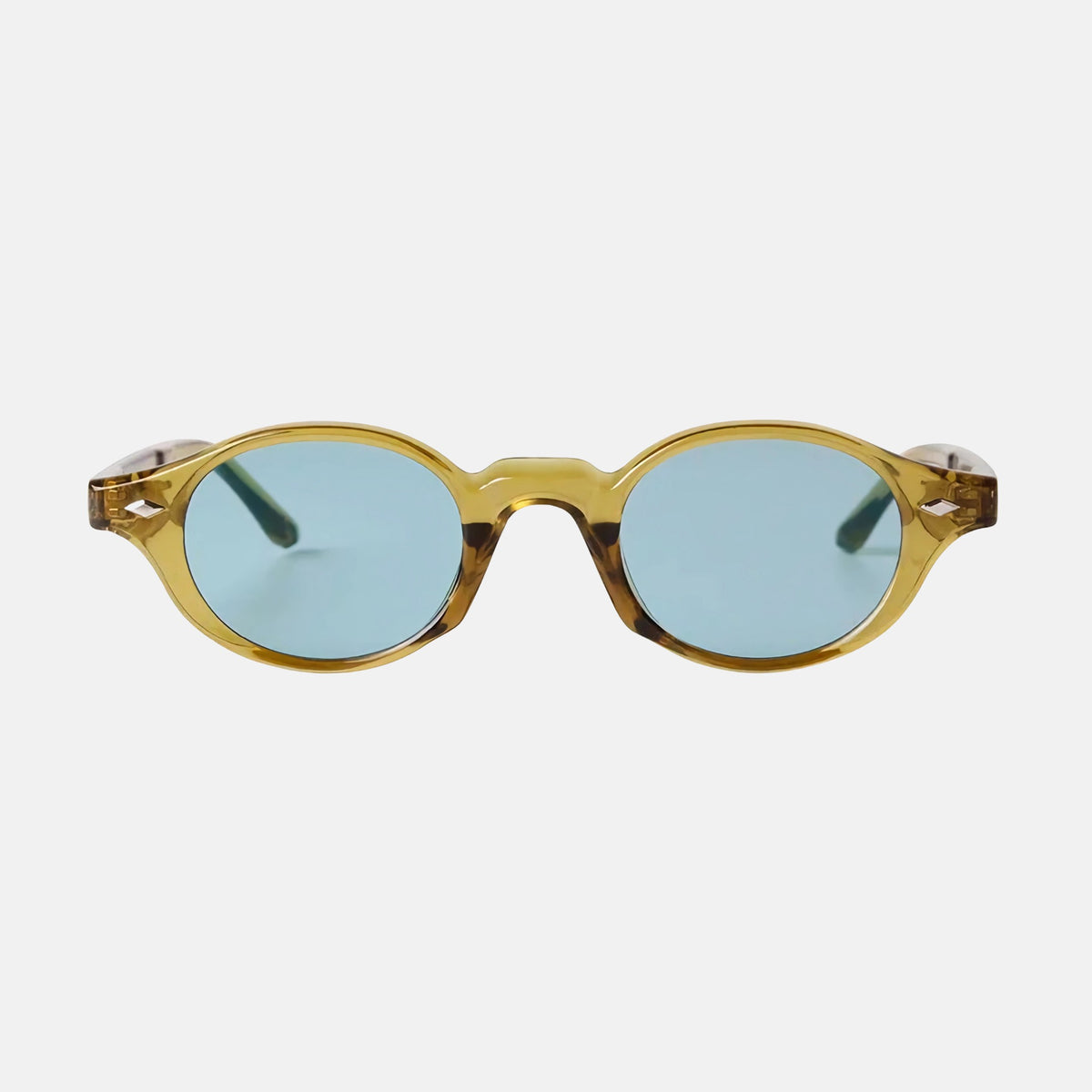 oculos maro sol verde azul frente