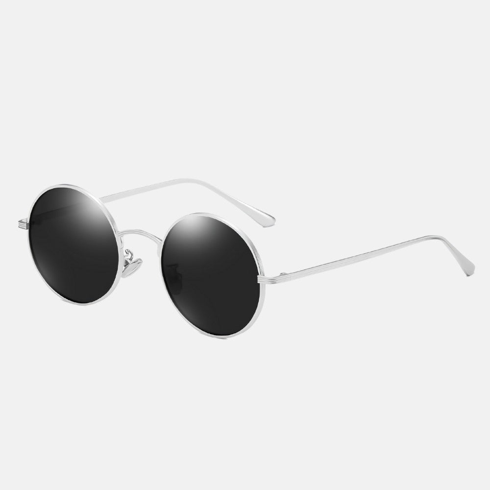 oculos mello sol prata perfil