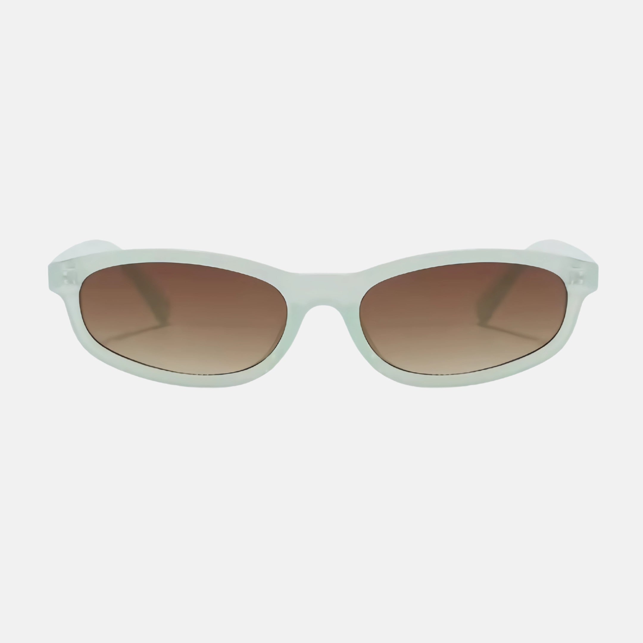 oculos mira sol branco frente