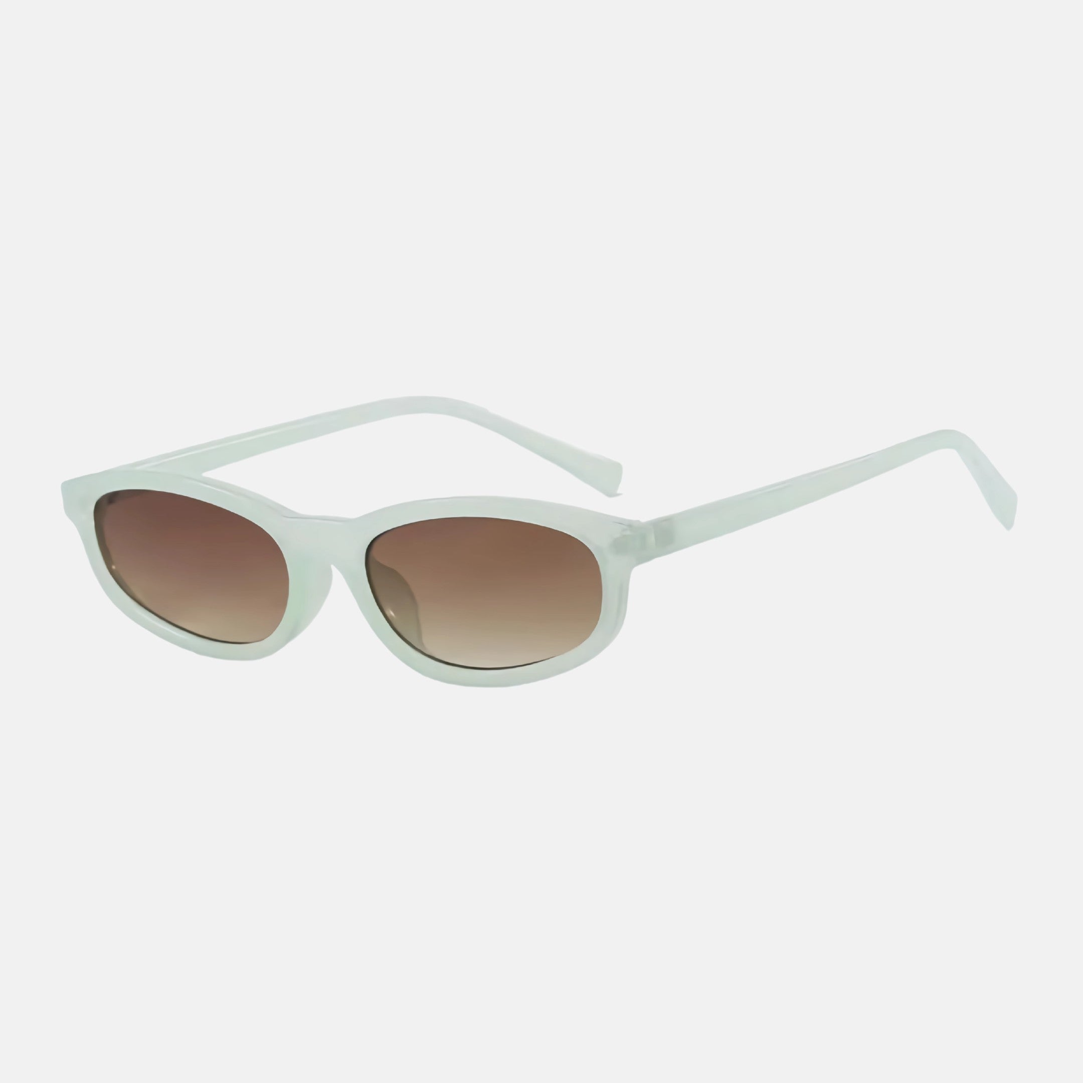 oculos mira sol branco perfil