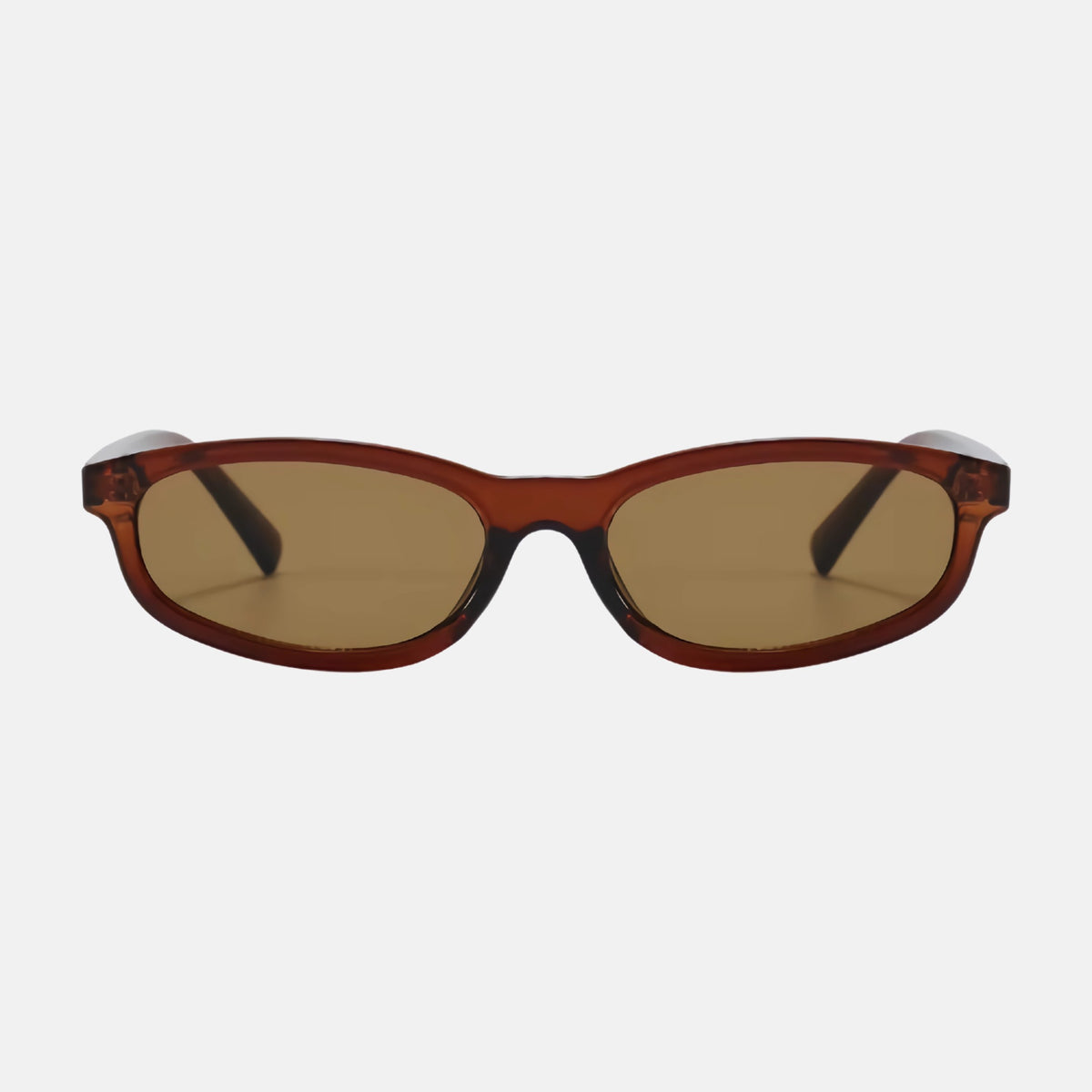 oculos mira sol marrom frente