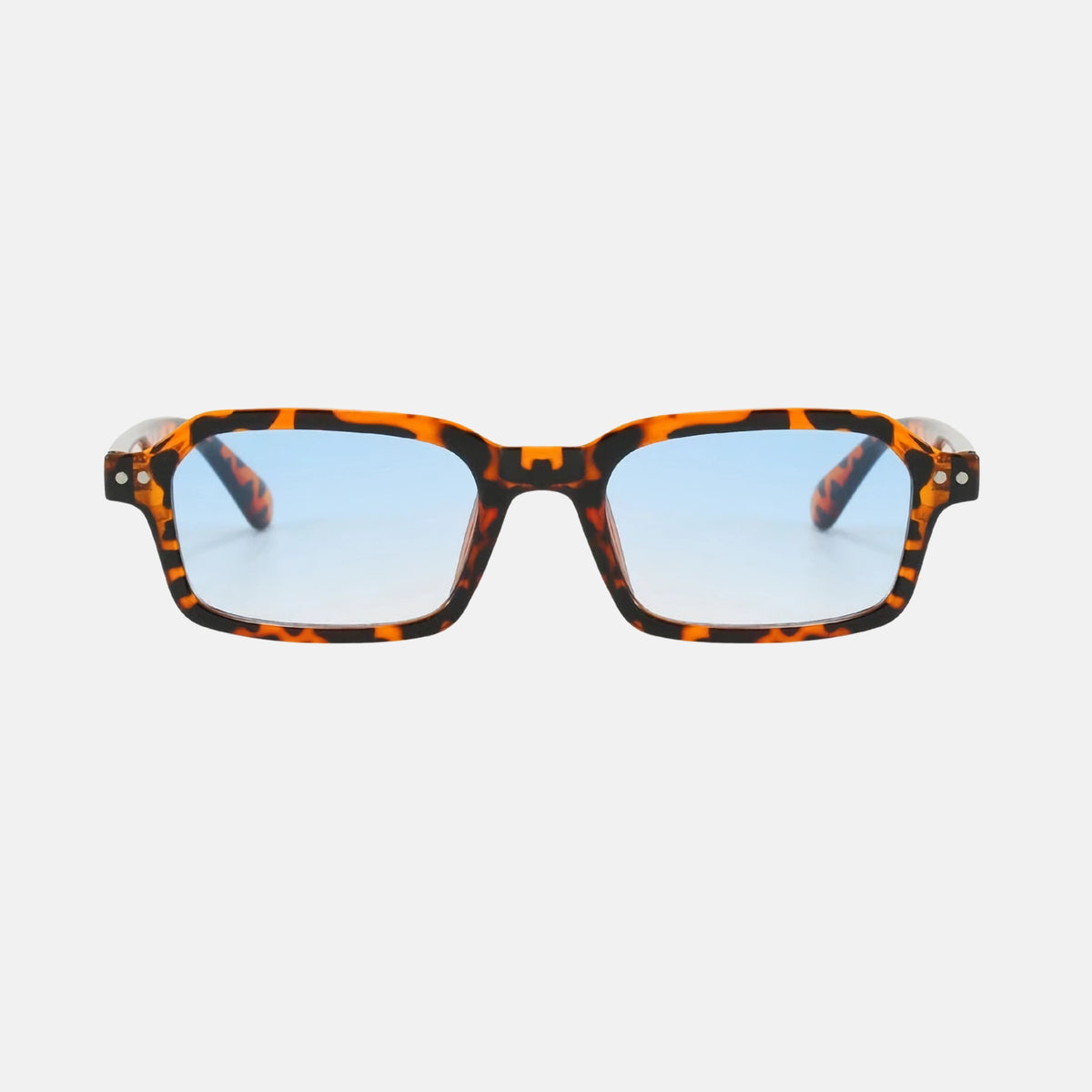 oculos olli sol leopardo azul frente