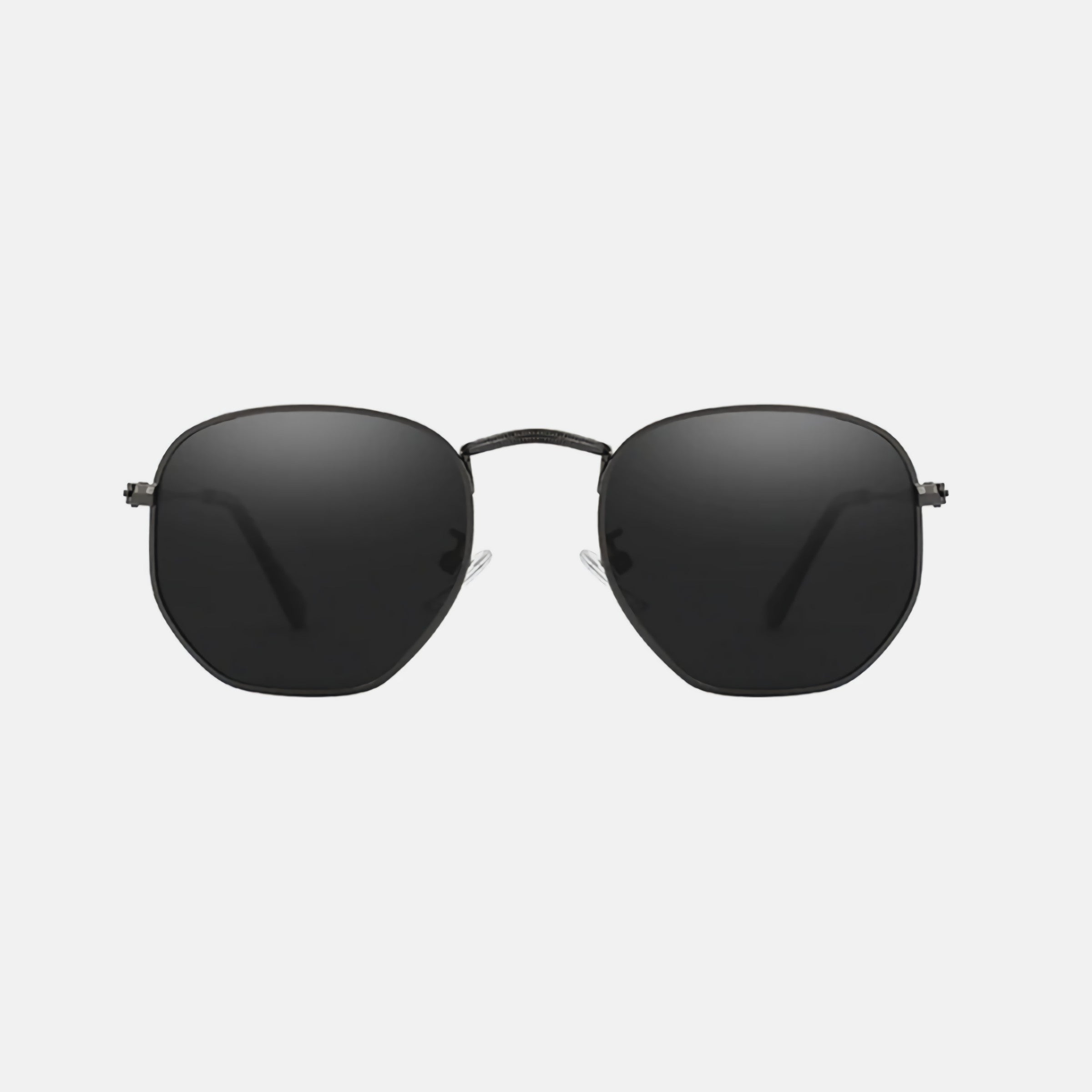 oculos olsson sol preto com preto frente