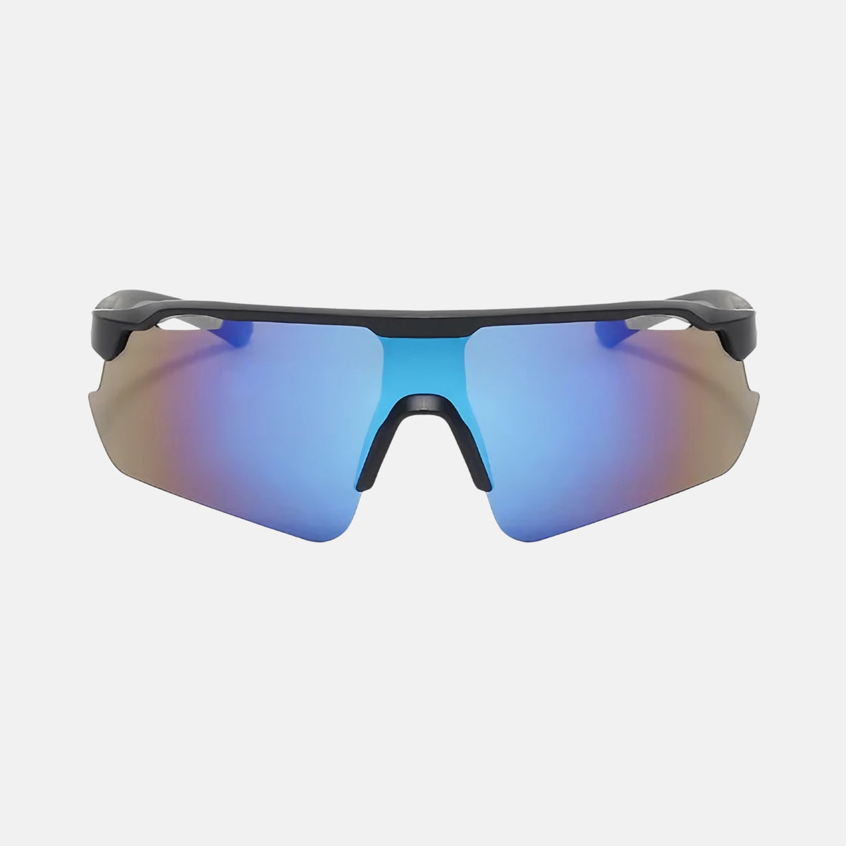 oculos onyx esportivo azul espelhado frente