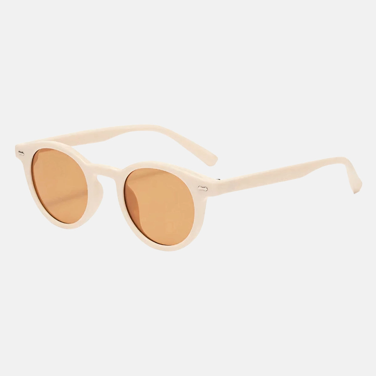 oculos otto sol creme perfil