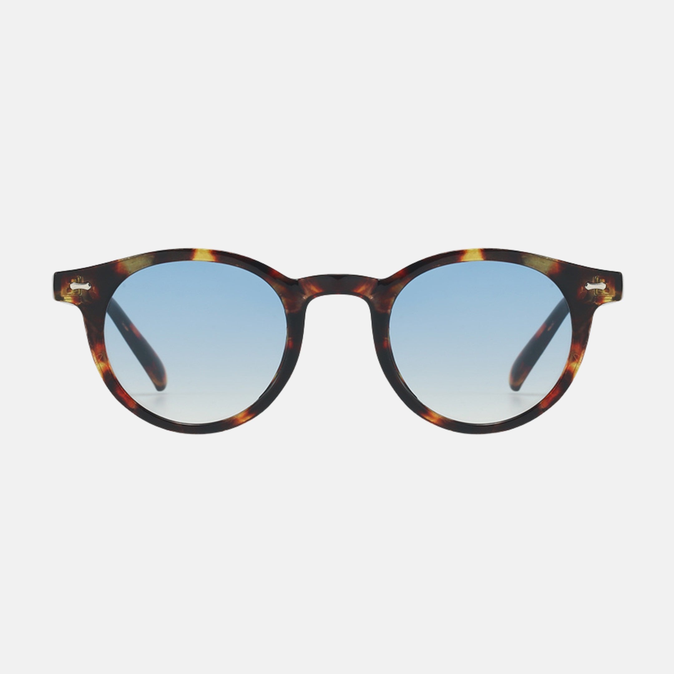 oculos otto sol leopardo azul frente