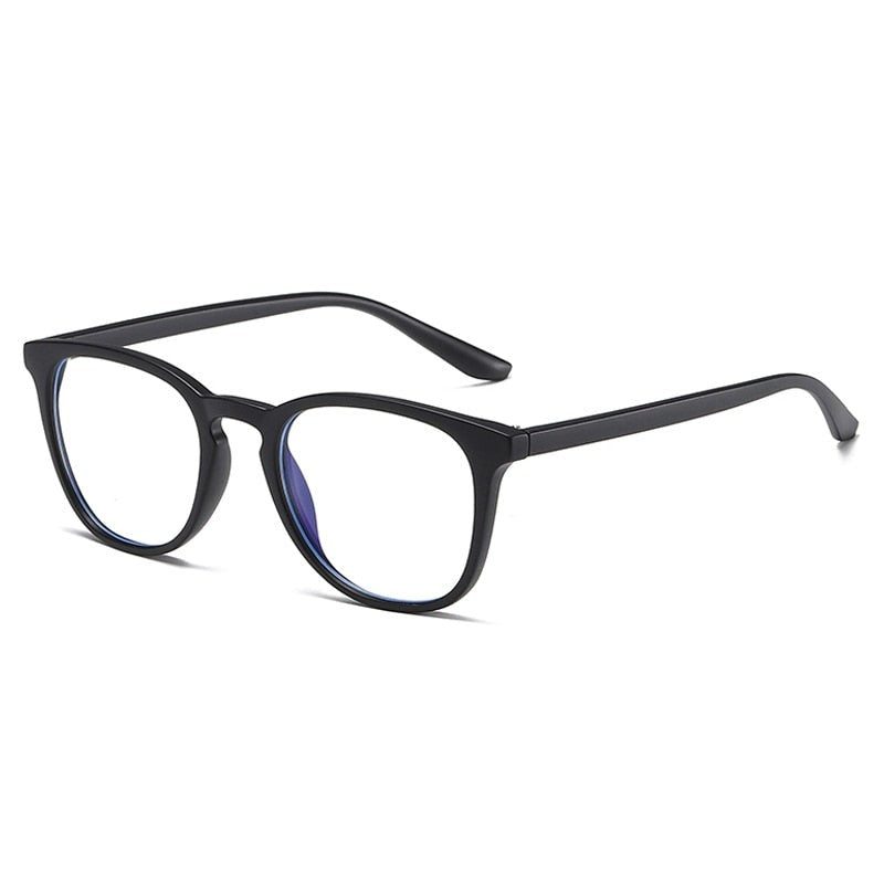 oculos quito anti luz azul preto fosco perfil