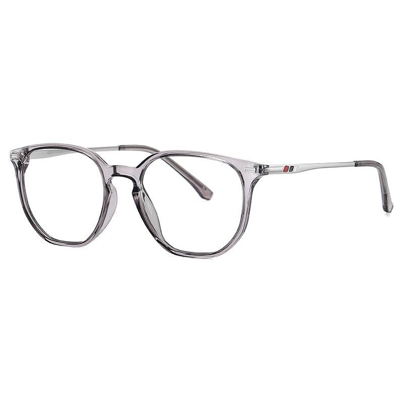 oculos rio anti luz azul cinza perfil