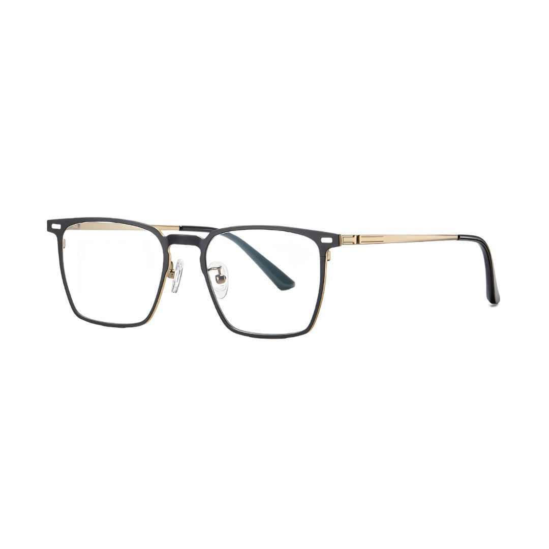 oculos rise clip on preto perfil