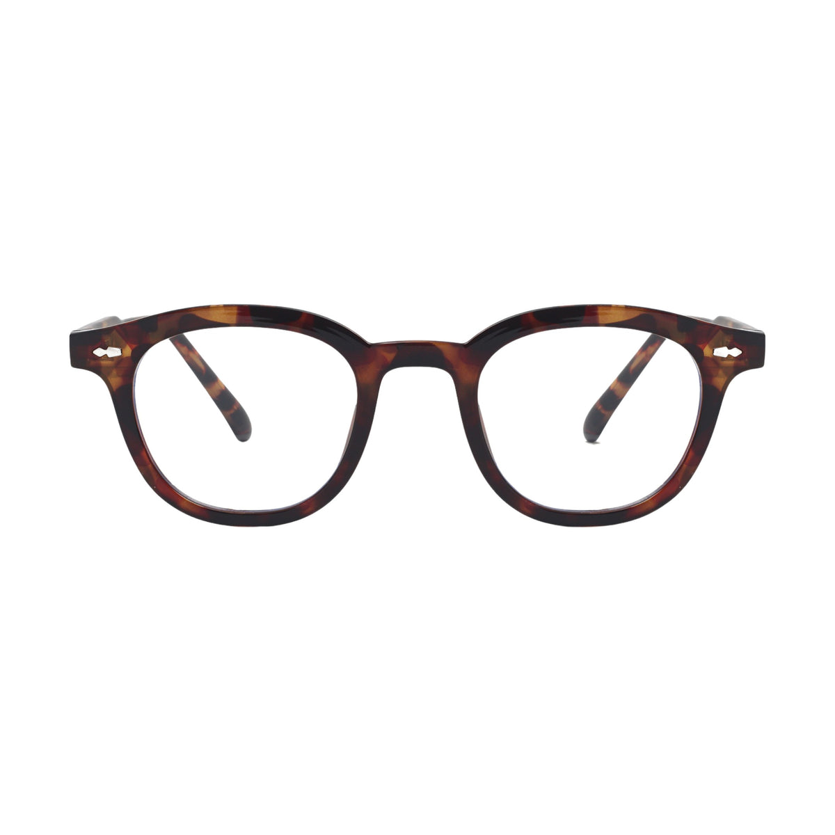 oculos rivo anti luz azul leopardo frente