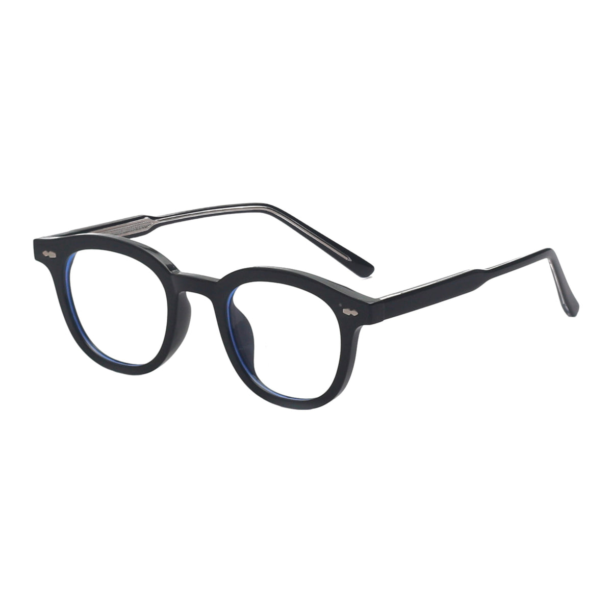 oculos rivo anti luz azul preto perfil
