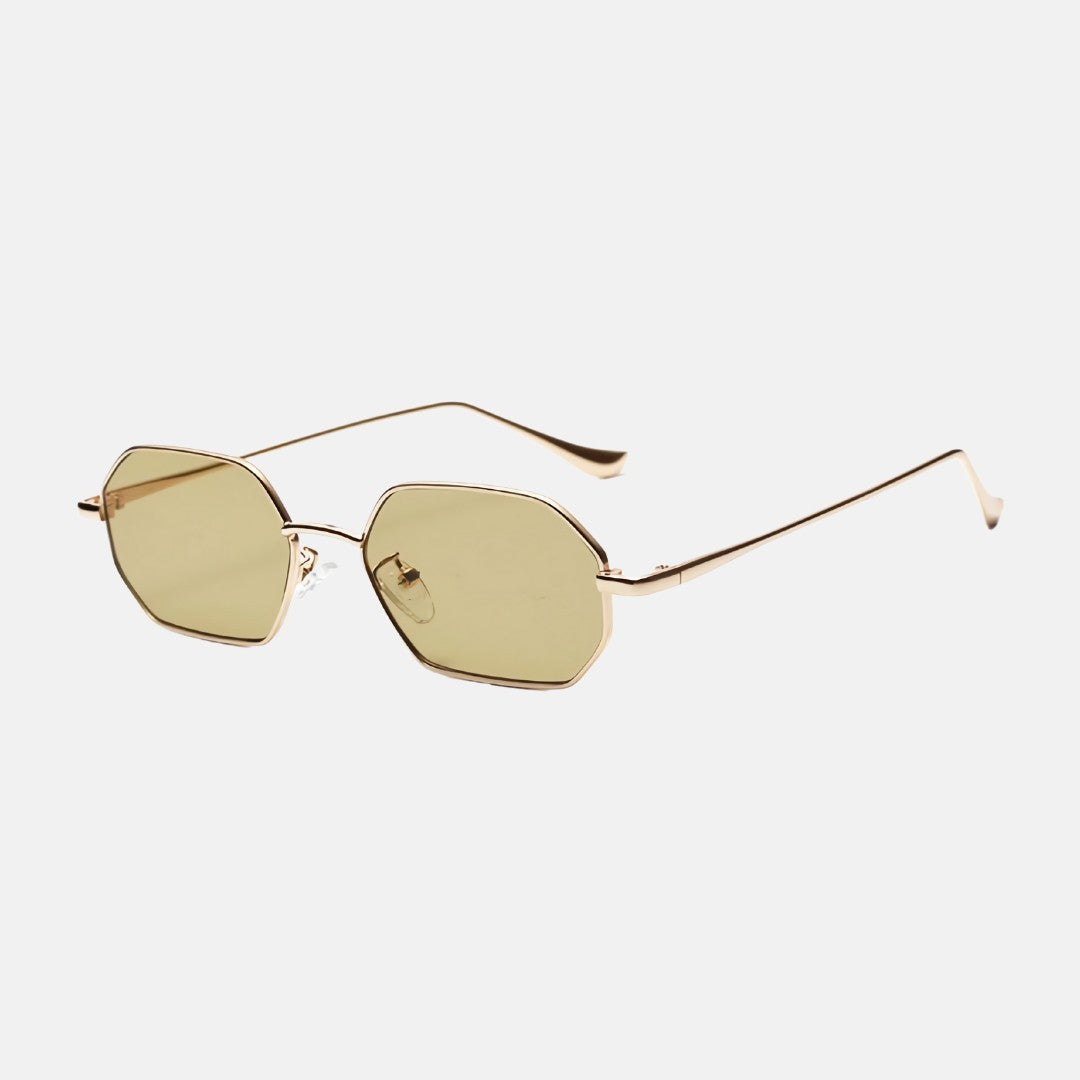 oculos roka sol dourado perfil