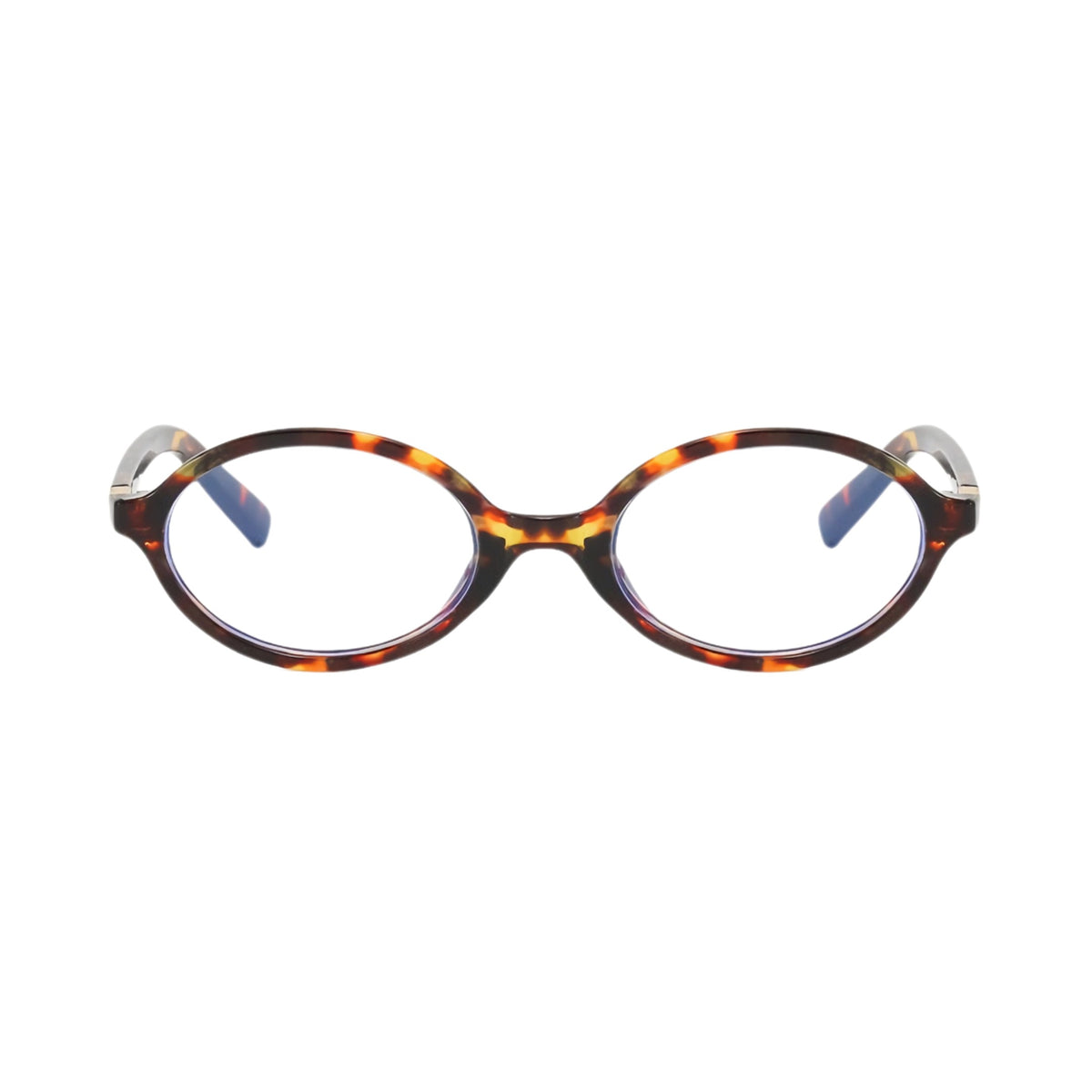 oculos soria anti luz azul leopardo frente