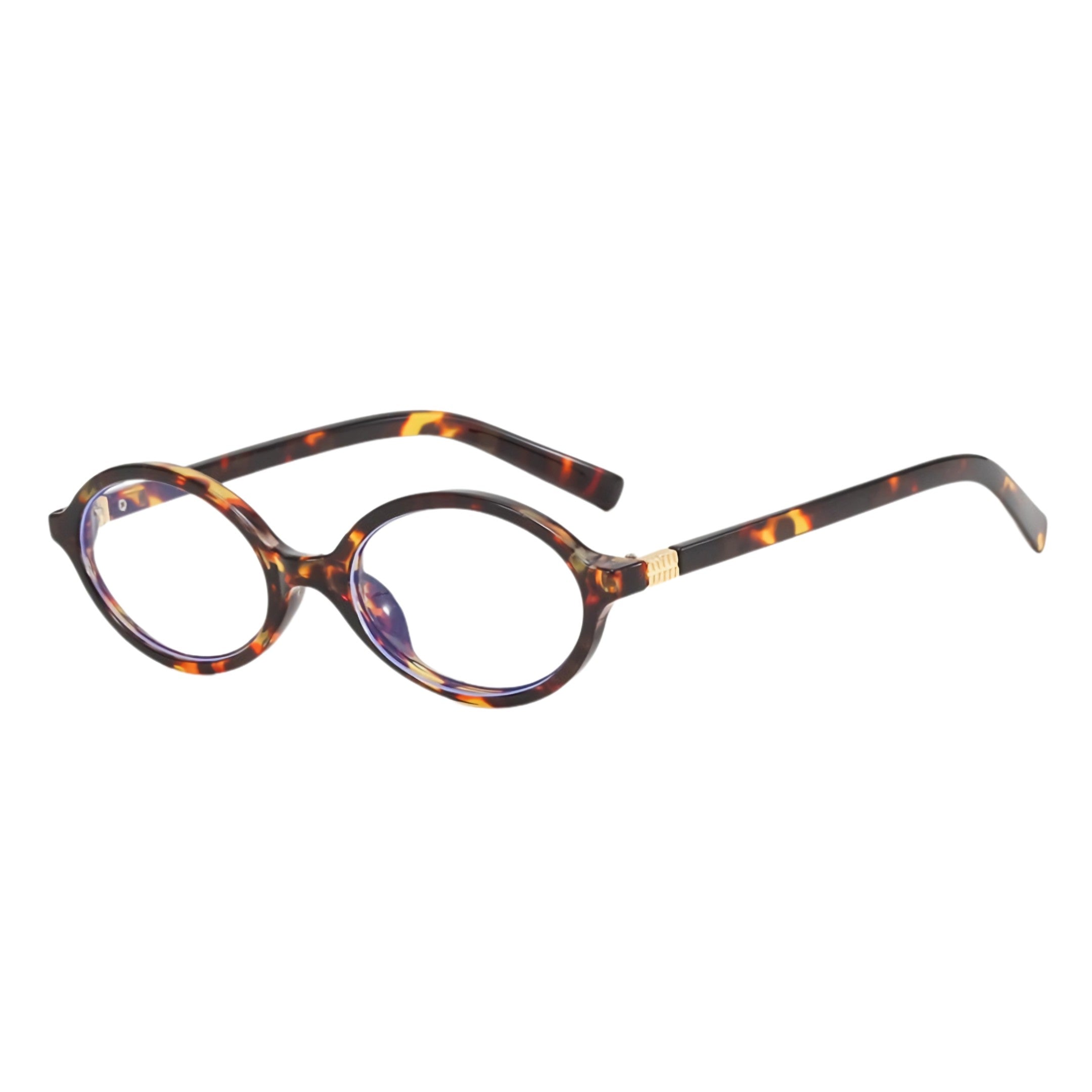 oculos soria anti luz azul leopardo perfil