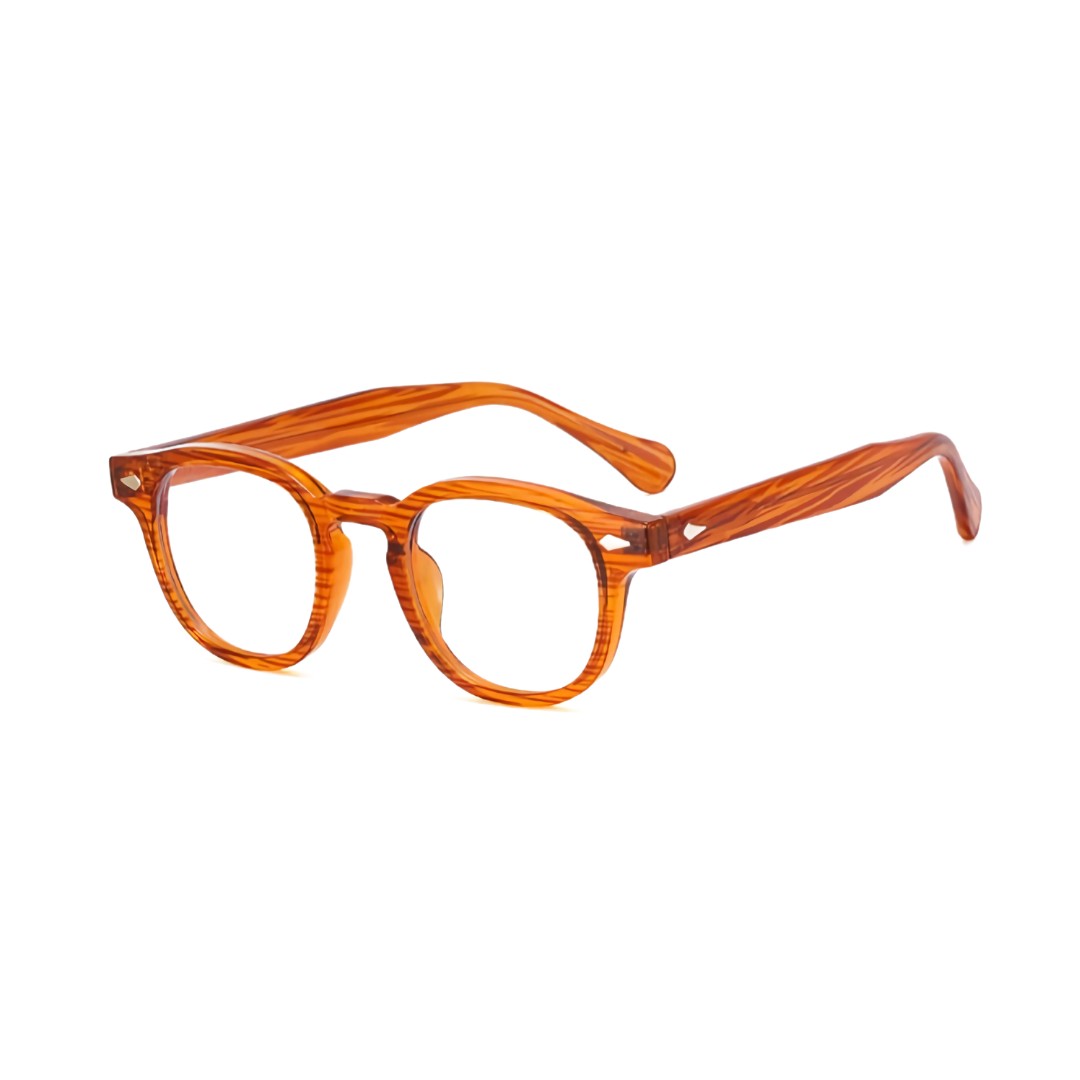oculos wallis anti luz azul laranja perfil